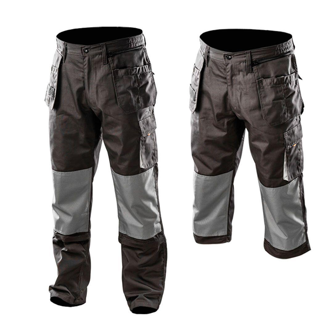 Pantaloni de lucru,cu buzunare si segmente detasabile, marime L (52) 81-230-L