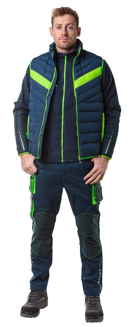 Bluza fleece polar PREMIUM, intarituri Cordura, marimea L 81-506-L