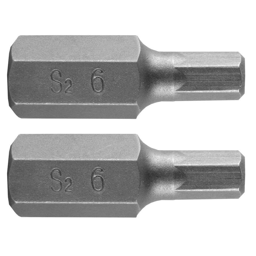 Bit HEX 6x30mm, S2- 2 buc 10-972