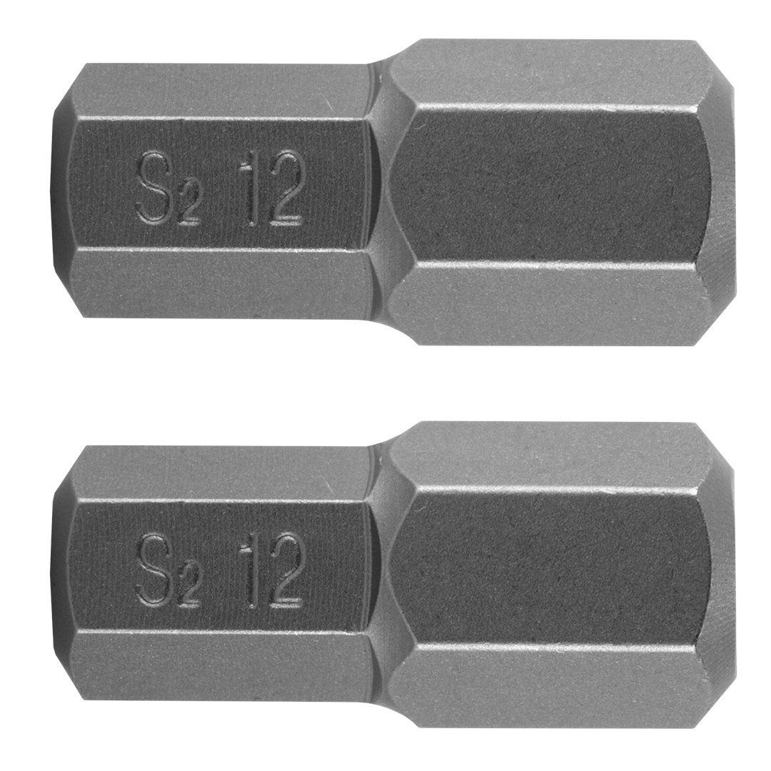 Bit HEX 12x30mm, S2- 2 buc 10-978