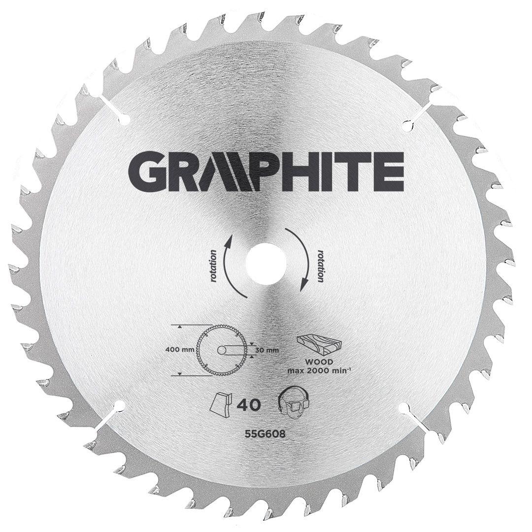 Disc circular 400 x 30 mm, 40 dinti 55H608