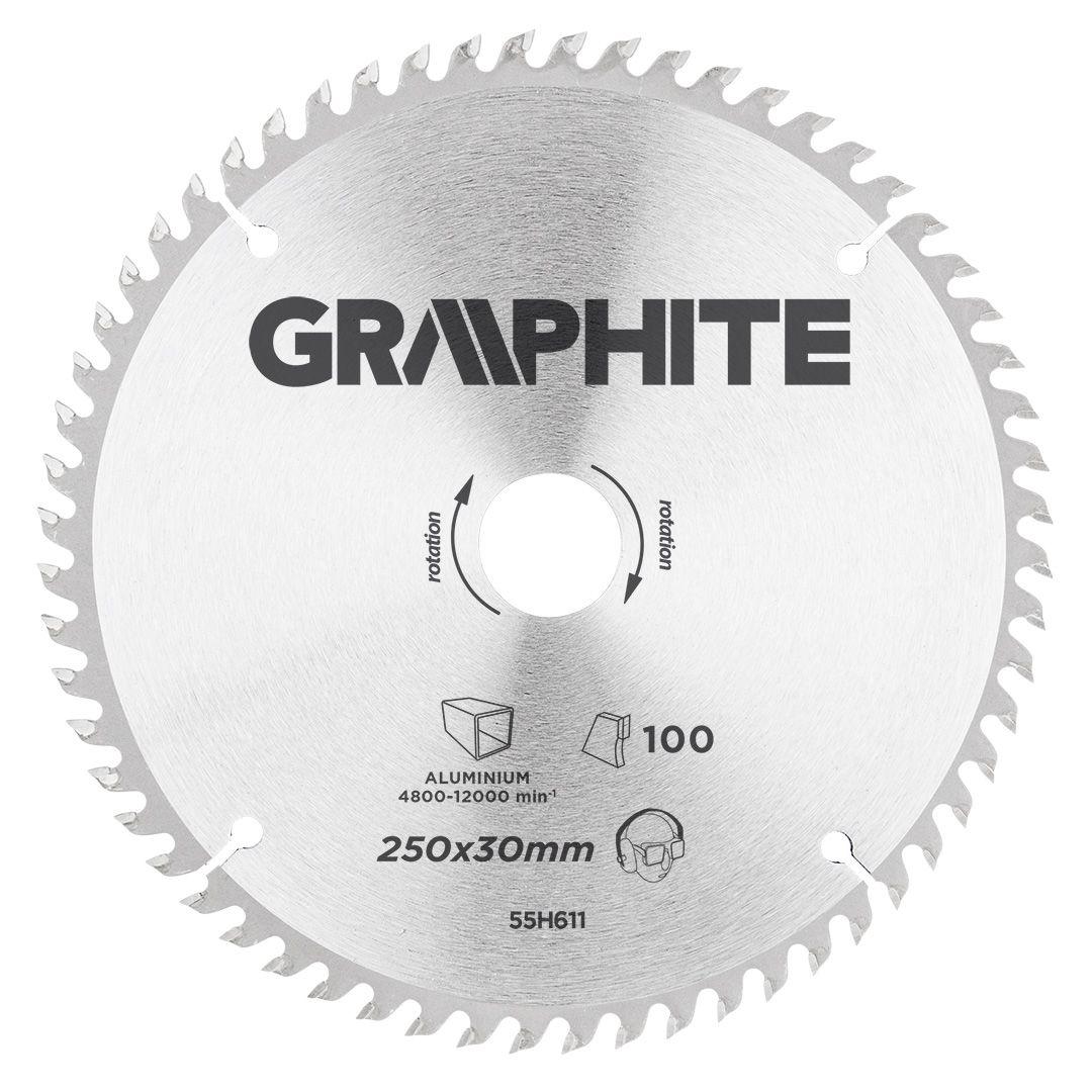 Disc circular 250 x 30 mm, 100 dinti, AL 55H611