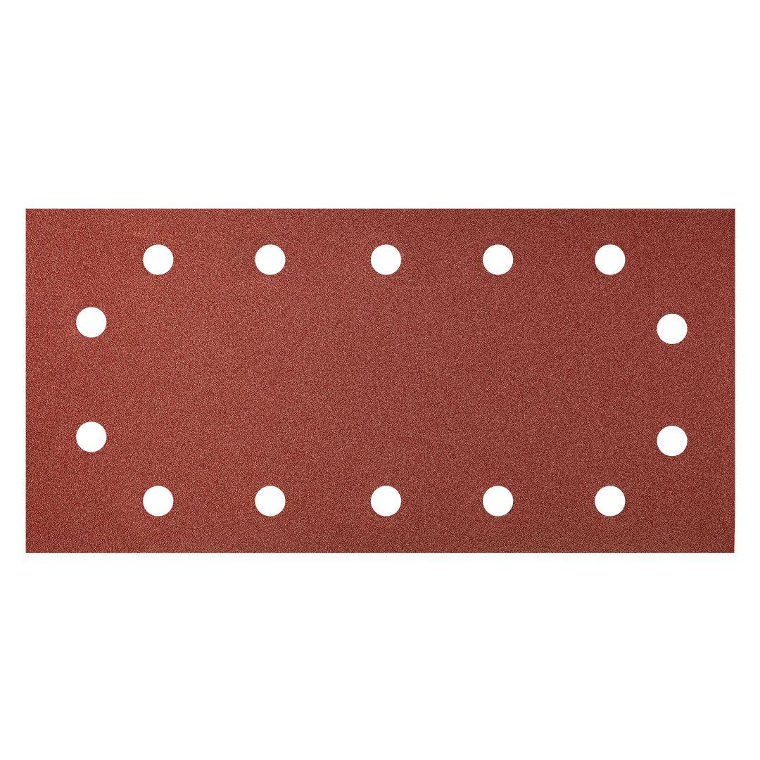 Hartie abraziva cu velcro 115x230mm, K180, cu gauri - set 5 buc 55H725