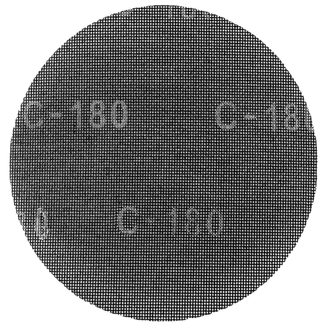 Disc cu plasa abraziva si velcro 225mm, K180 - set 10buc 55H746