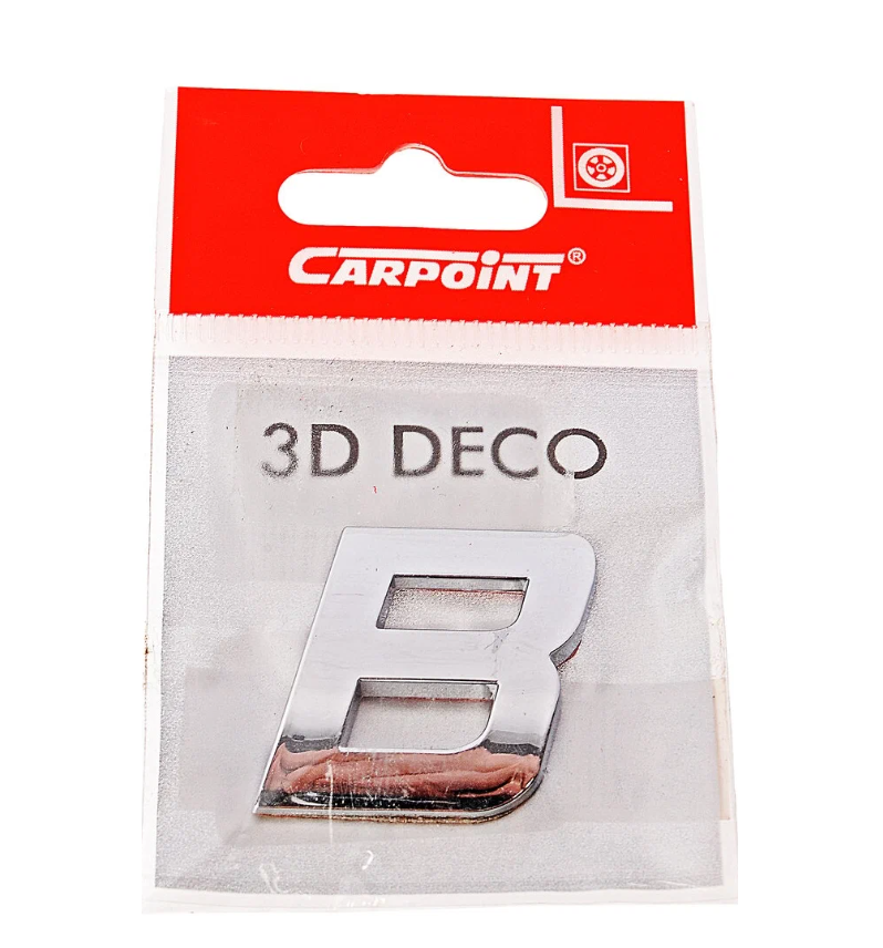 Ornament auto, Logo 3D caracter B