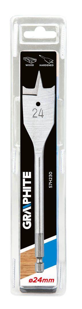 Burghiu lemn plat, 24 x 152 mm 57H230