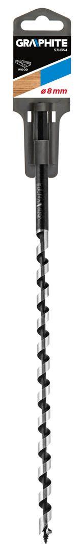 Burghiu lemn elicoidal, 8 x 250 mm 57H354