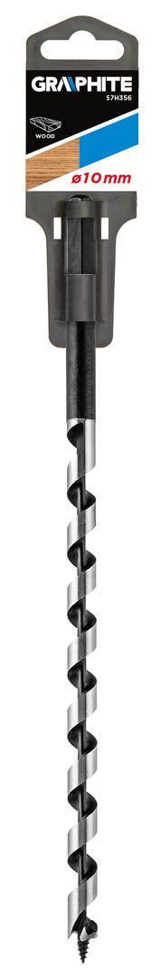 Burghiu lemn elicoidal, 10 x 250 mm 57H356