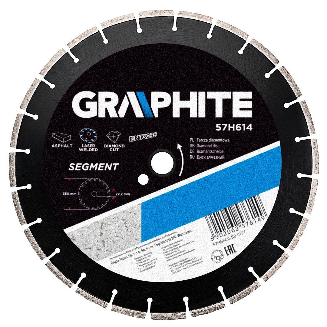 Disc diamantat -sudat cu LASER 350x22.2mm 57H614