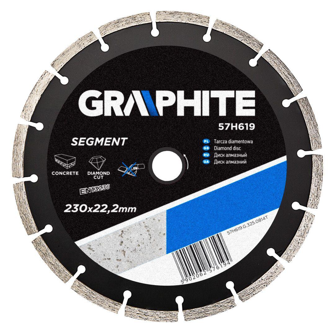 Disc diamantat 230x22mmmm, segmentat, pt zidarie 57H619