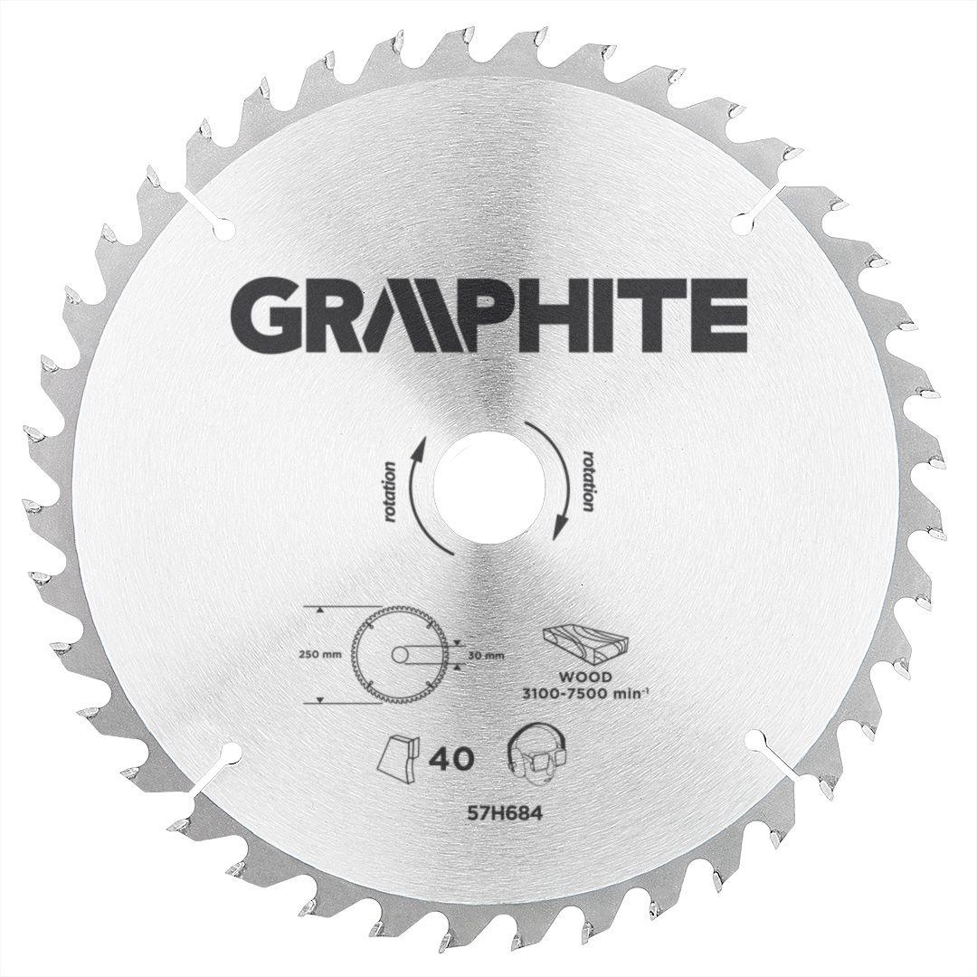 Disc pt circular 250x30mm , 40 dinti 57H684