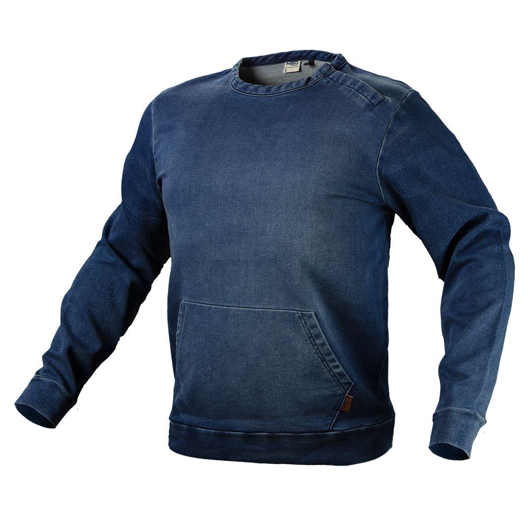 Bluza de lucru denim, marime M 81-512-M