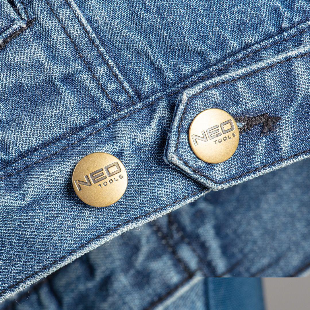 Jacheta de lucru DENIM, izolata, marimea XXL 81-557-XXL