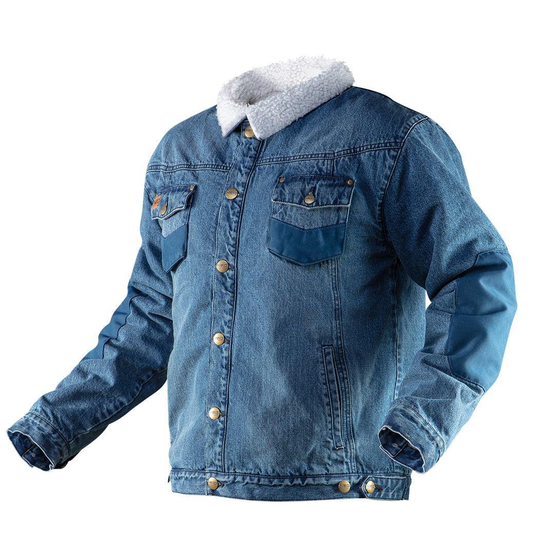 Jacheta de lucru DENIM, izolata, marimea XXL 81-557-XXL