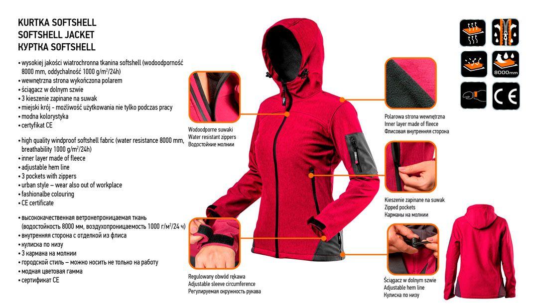 Jacheta de lucru pentru femei, masura XXL 80-550-XXL