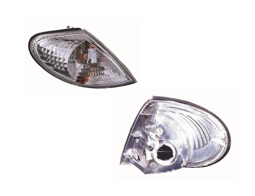 Lampa semnalizare fata NISSAN ALMERA 03.2000-12.2002 partea DREAPTA, tip Valeo, alba, cu socul bec, DEPO, 215-1594R-AE