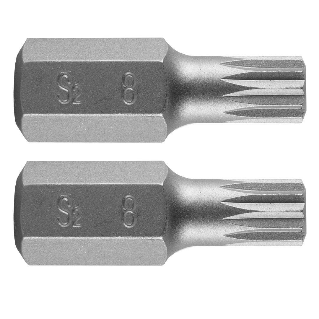 Bit tip &quot;spline&quot; M8x30mm, S2- 2 buc 10-900