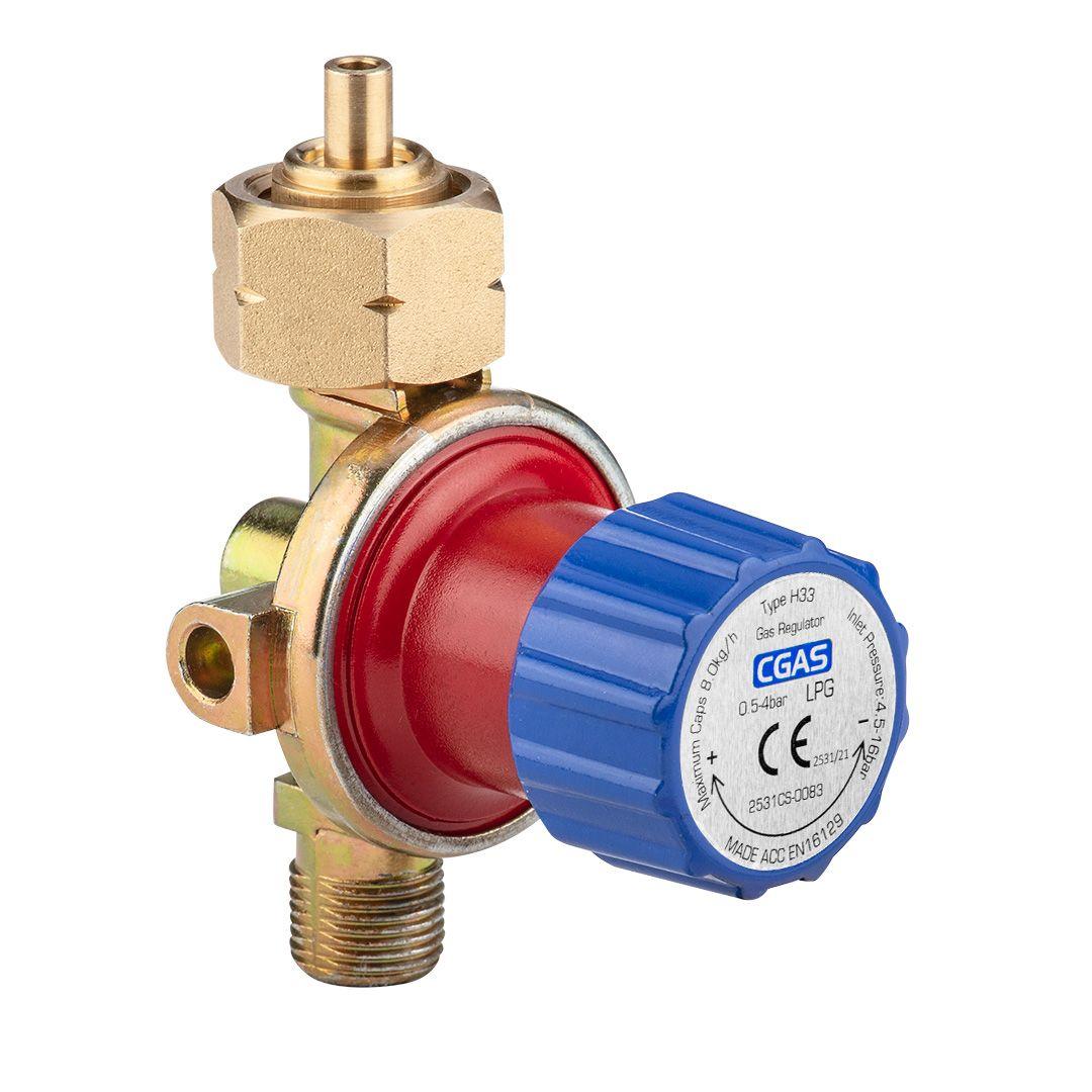 Regulator presiune max. 4 bar, 8 kg/h 20-130