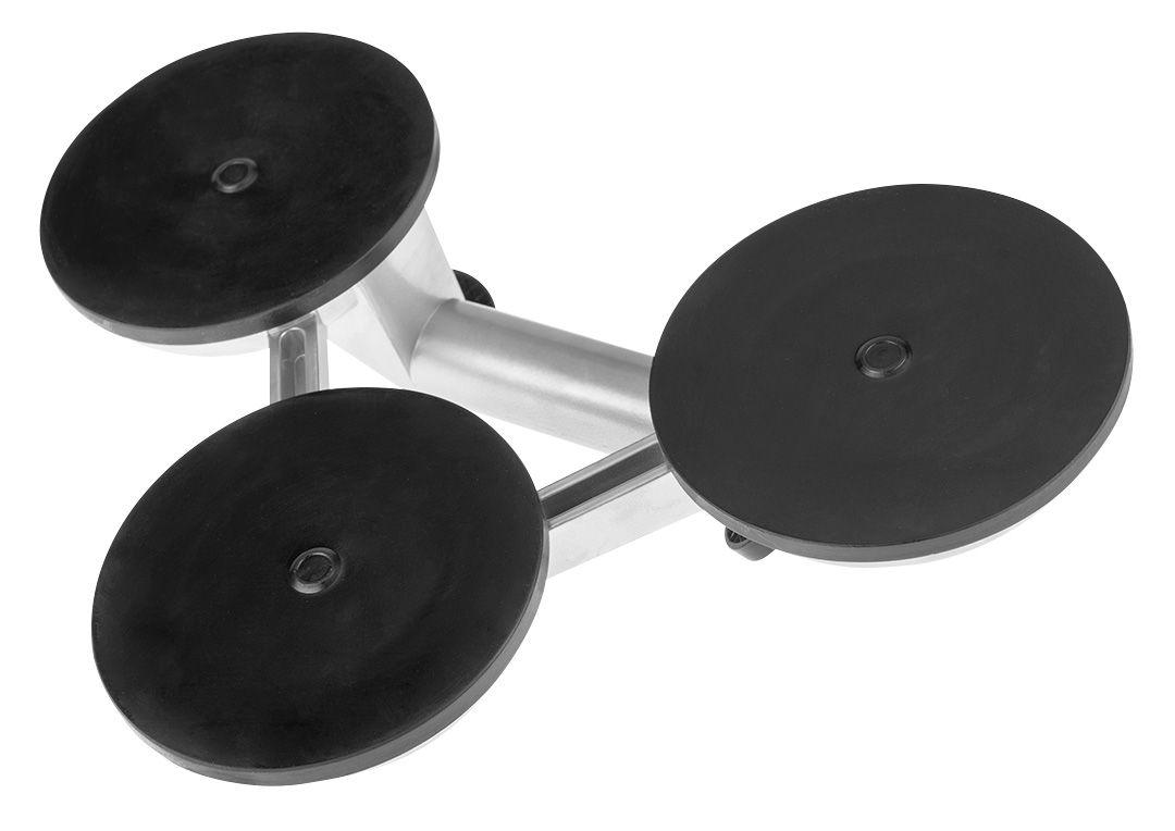 Ventuza din aluminiu, tripla, 150 kg 56-803