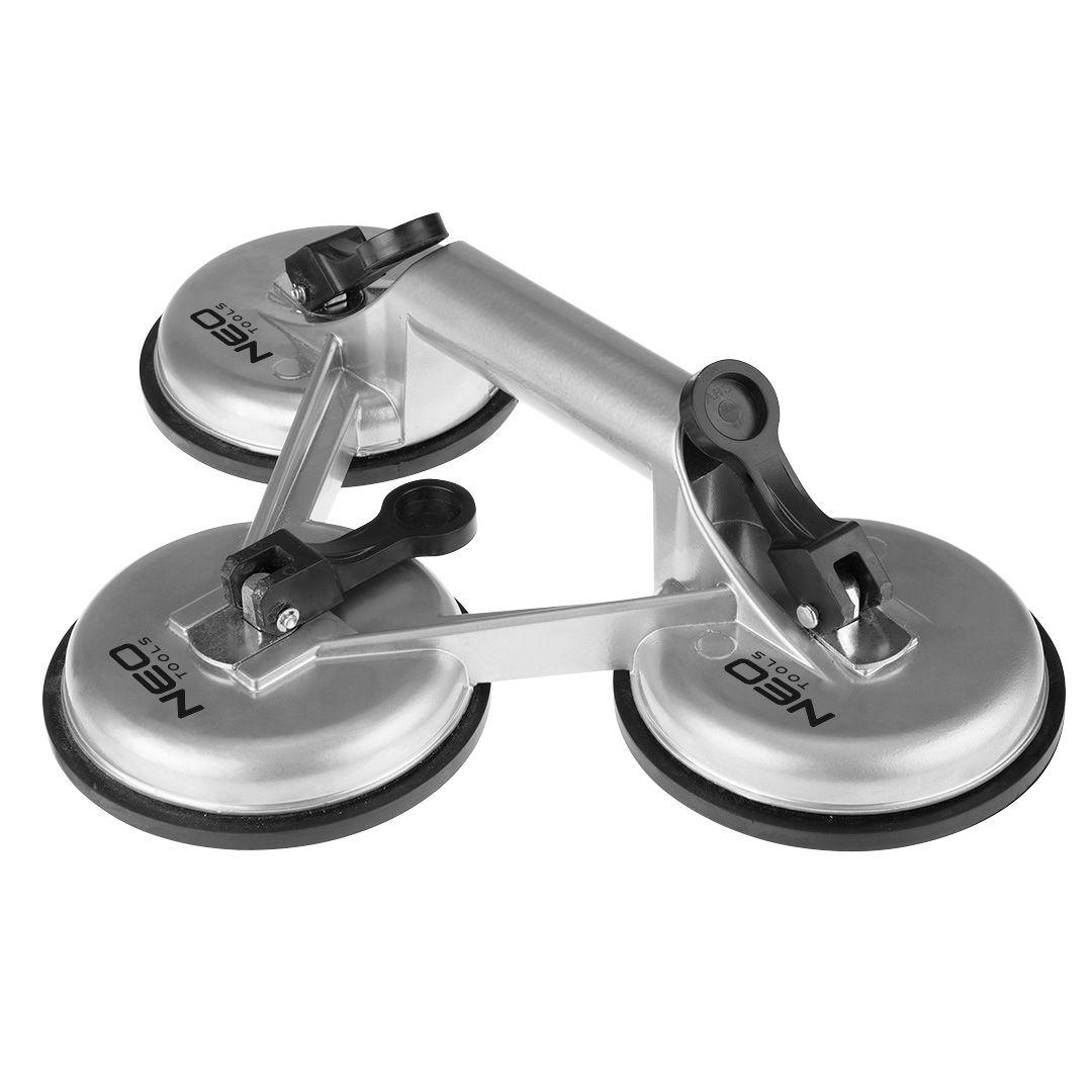 Ventuza din aluminiu, tripla, 150 kg 56-803