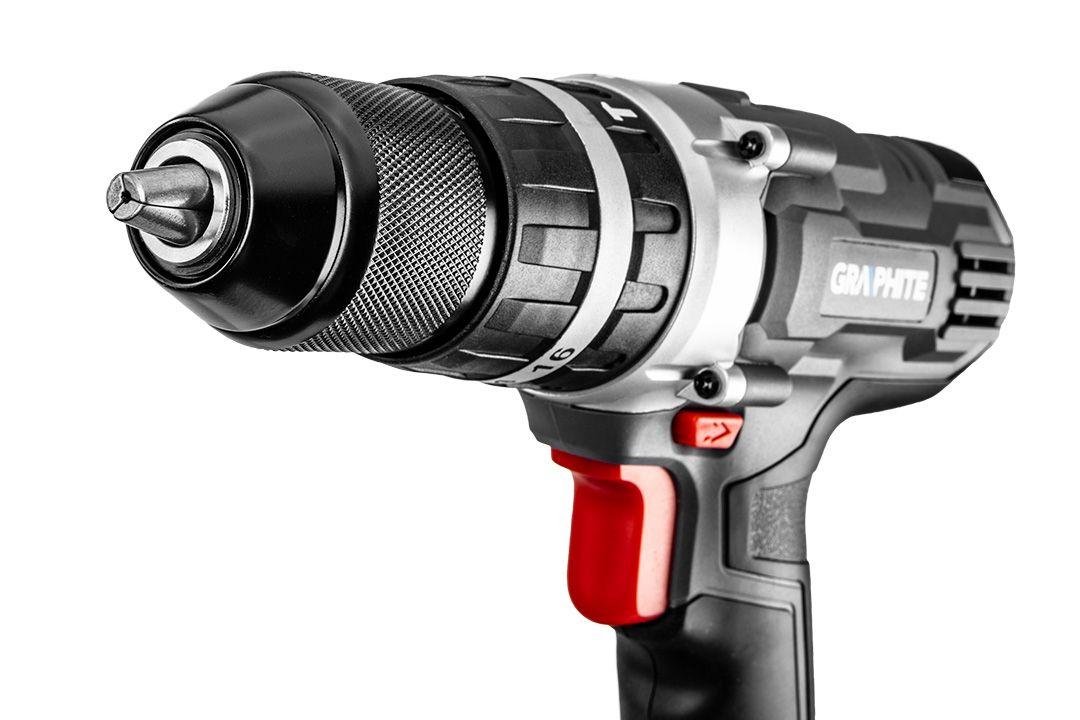 Masina de gaurit 18V Li-Ion Graphite Energy+ mand 13 mm (fara acumulator inclus) 58G010