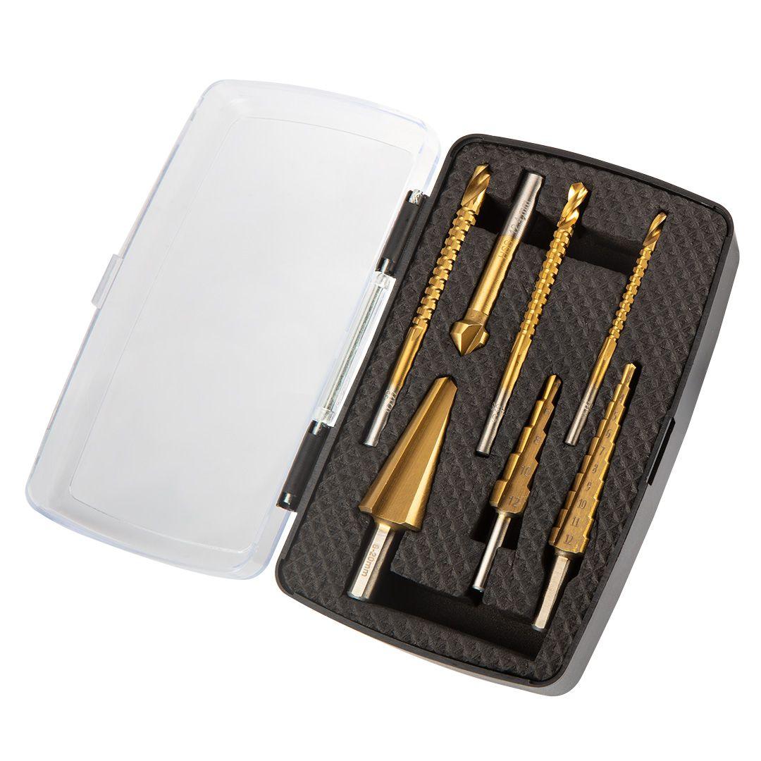 Burghie in trepte, set 7 buc, 4-12.4 mm 56H245
