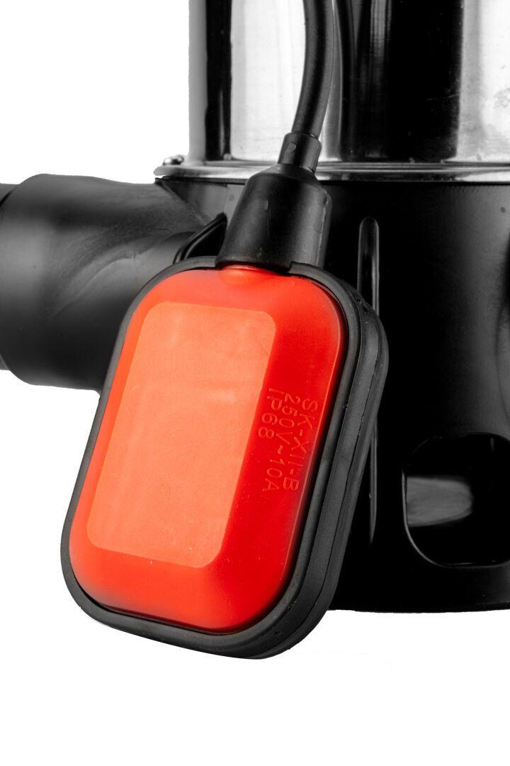 Pompa submersibila 650W pentru ape reziduale, carcasa INOX , IP68, volum max pompare 11000 l/h, max. adancime max . 8m. inaltime lucru maxima t 8m, cablu alimentare 10m, 3x1mm2 59G446