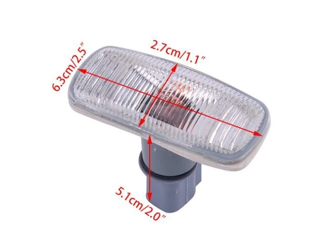 Lampa aripa CHRYSLER 200C 300C Sebring Town & Country Dodge Charger Avenger Caliber Grand Caravan, Journey, Jeep Liberty Commander Compass Patriot, Mopar 4806224AE stanga= dreapta, cu mufa