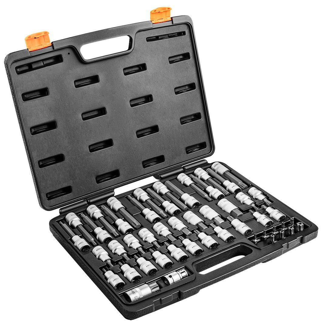 Set tubulare , Torx, 49 piese, 08-713