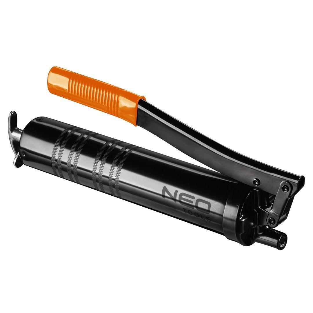 Pistol de gresare 400cc, cu furtun 8x300mm,cap 4 falci 11-500