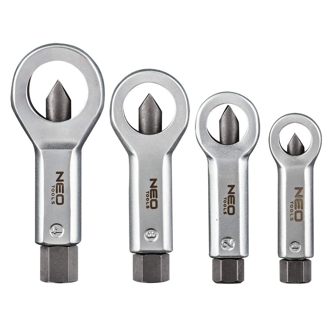 Set dispozitiv taiat piulite 4 buc. 11-925