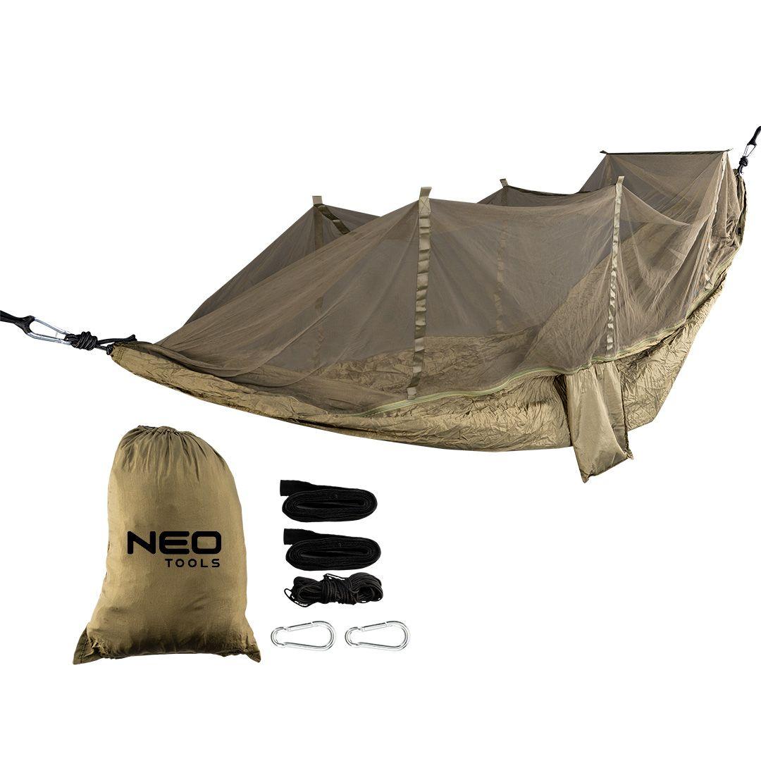 Kit hamac cu plasa impotriva insectelor, dimensiune 330 x 140 cm 63-123 Kit hamac cu plasa impotriva insectelor, dimensiune 330 x 140 cm 63-123
