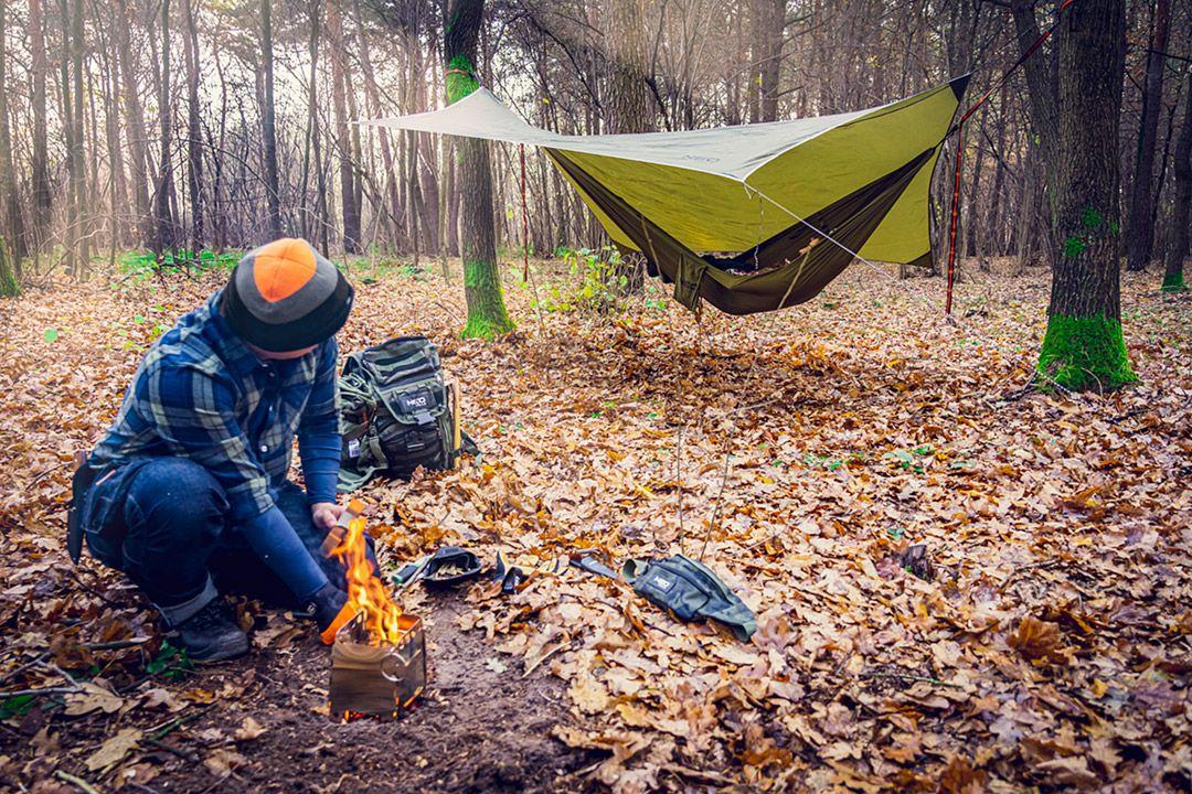 Soba de supravietuire/camping plianta 63-126