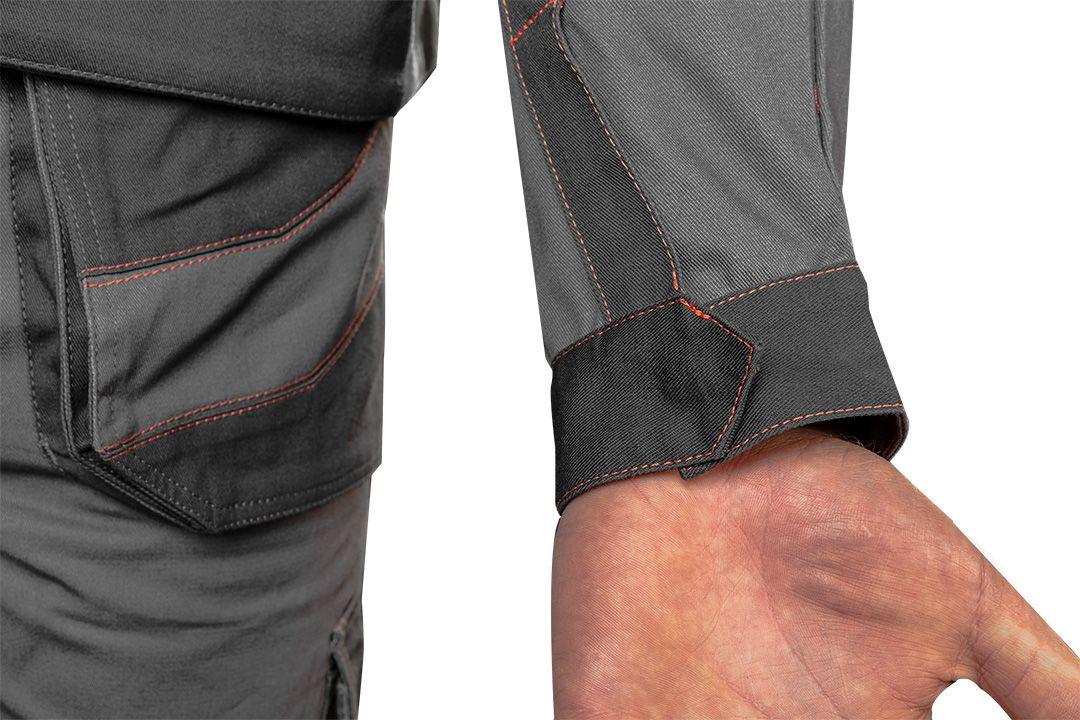 Jacheta de lucru cu maneci detasabile, 100% bumbac, marime XXL (58) 81-311-XXL