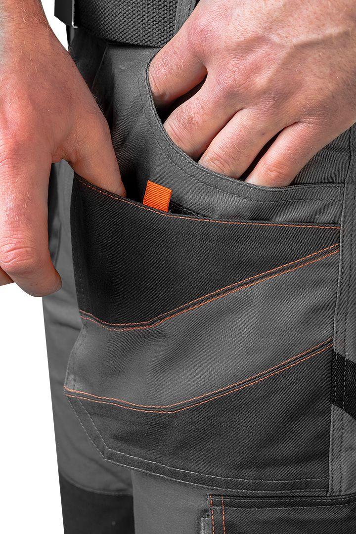 Pantaloni de lucru, 100% bumbac, marimea XXXL 81-325-XXXL