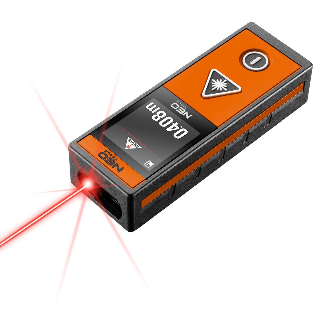 Telemetru cu laser, interval de lucru 0,2 - 40 m 75-203