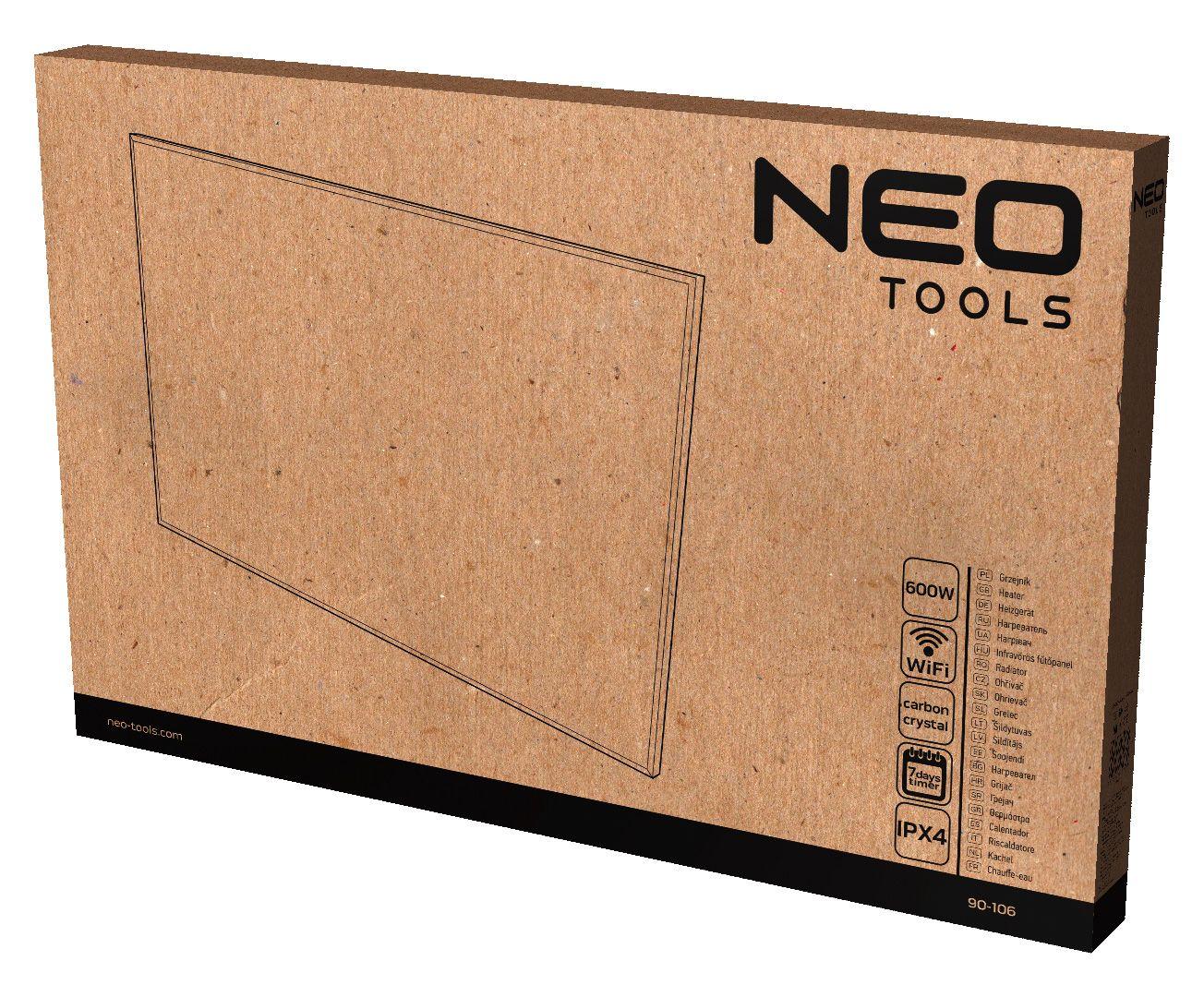 Panou de incalzire cu infrarosu 600W, WIFI 90-106