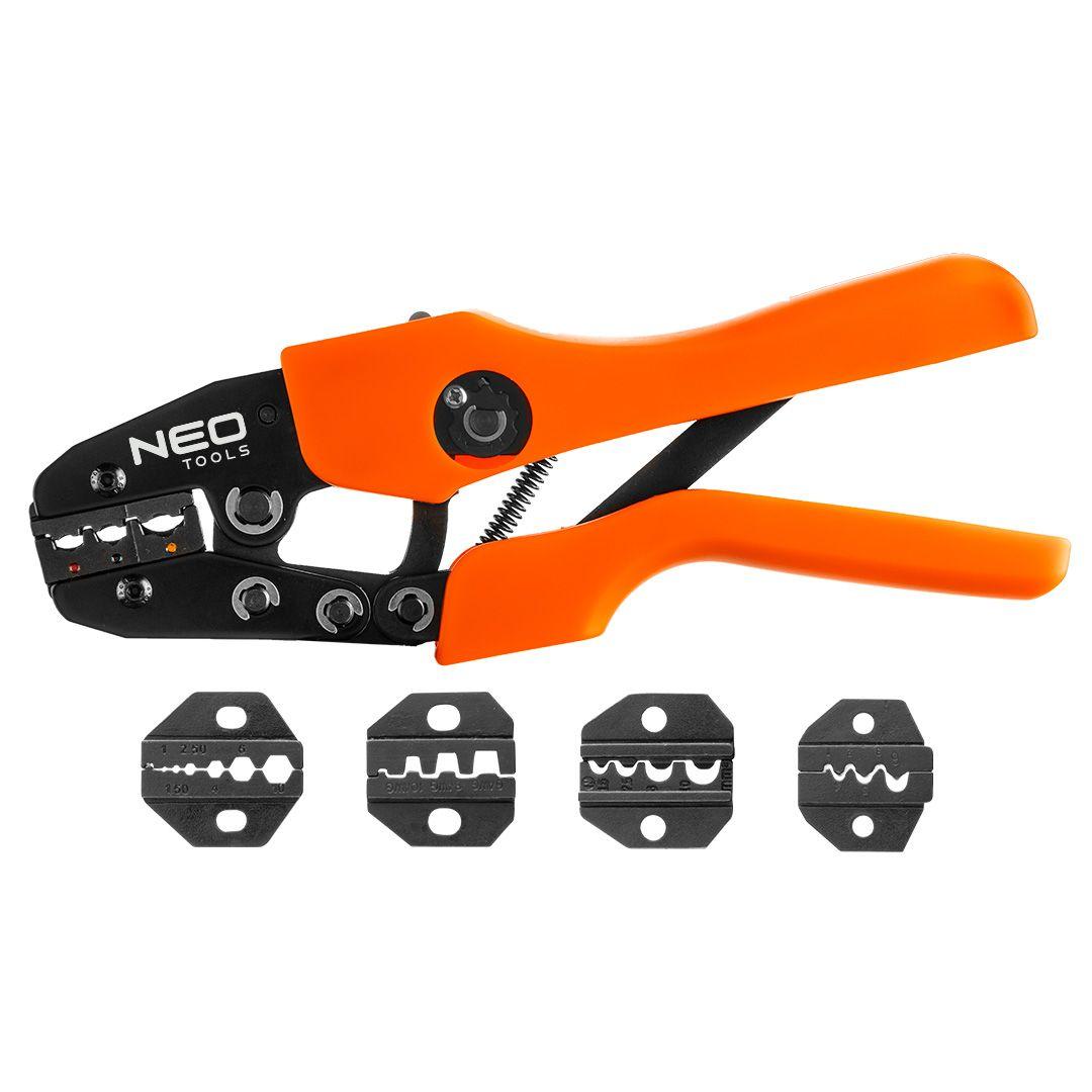 Cleste pentru sertizat cu set 5 falci interschimbabile 01-537