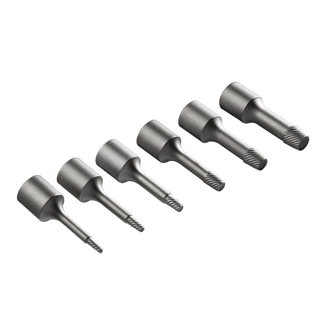 Extractor suruburi 3/8'', 6 buc -set 09-605