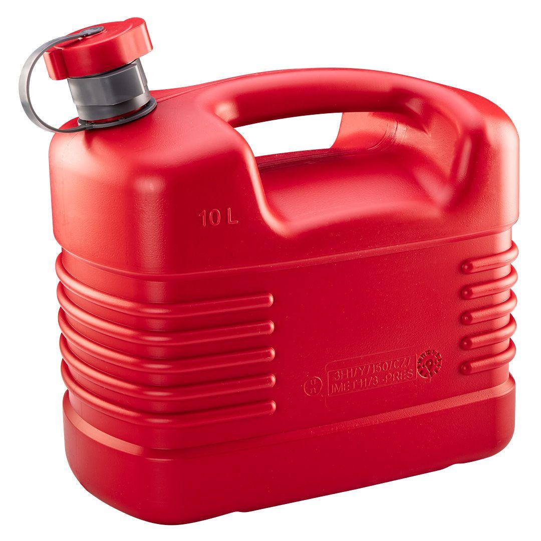 Canistra combustibil 10L, HDPE, rosie 11-560