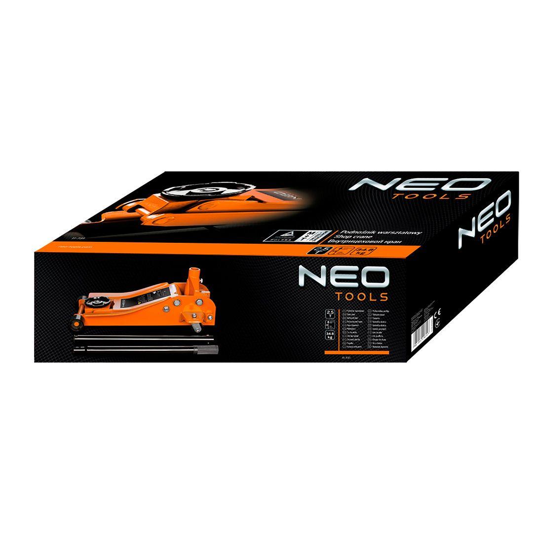 Cric de podea tip crocodil, 2.5T 11-731