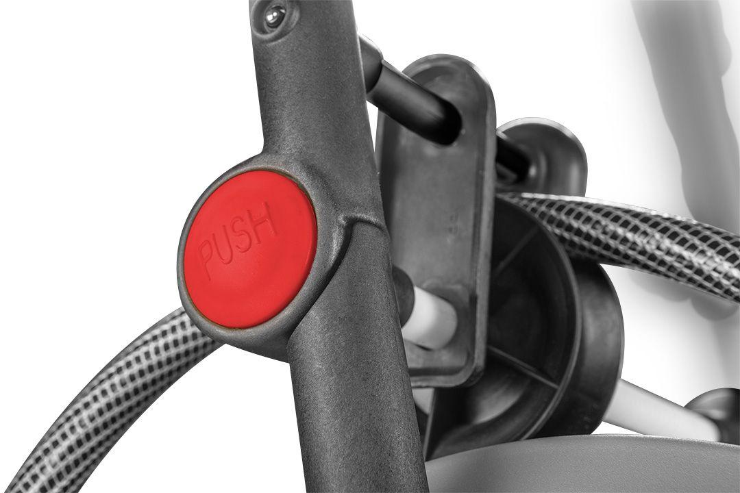 Tambur/troler pentru furtun de gradina, 1/2 ", 20-60 m, cu ghidaj pentru furtun 15-792