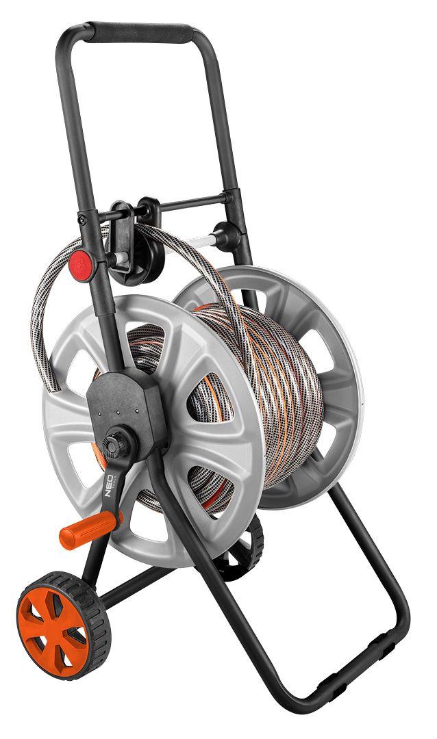 Tambur/troler pentru furtun de gradina, 1/2 ", 20-60 m, cu ghidaj pentru furtun 15-792