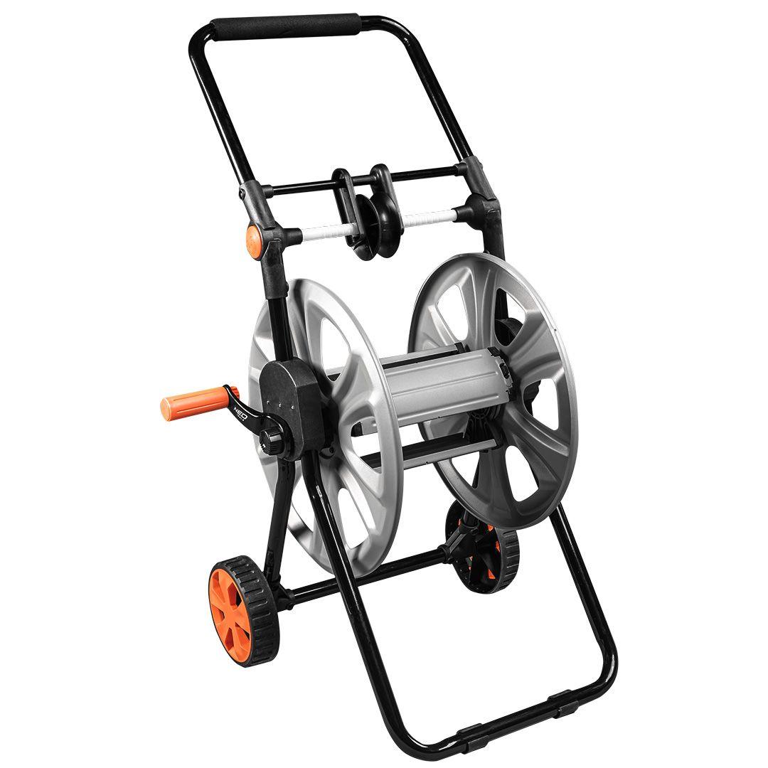 Tambur/troler pentru furtun de gradina, 1/2 &quot;, 20-60 m, cu ghidaj pentru furtun 15-792