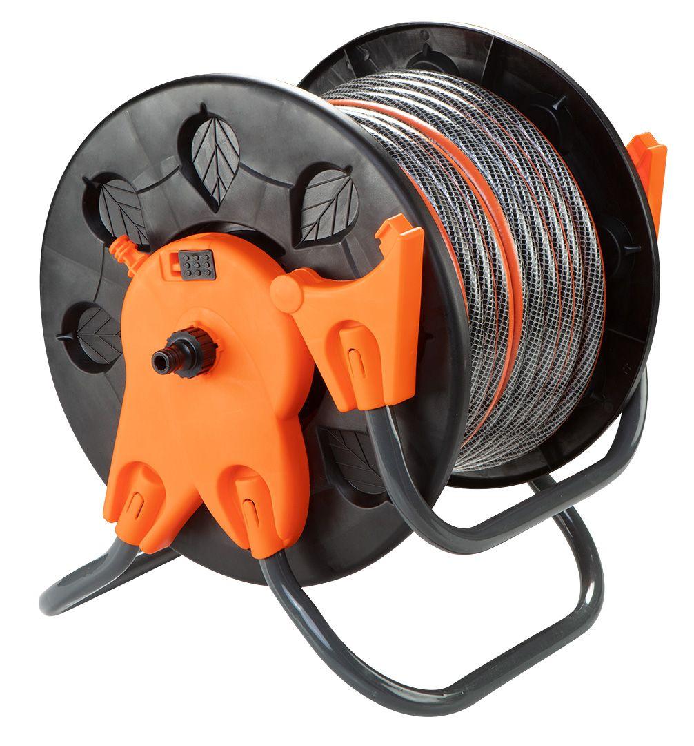 Tambur pentru furtun de gradina, 1/2 "-3/4 ", 20-60 m 15-791