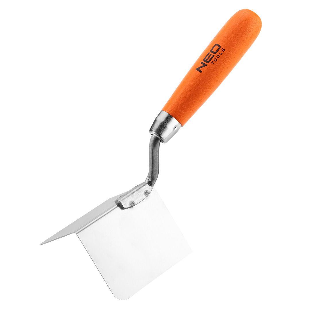 Mistrie Stucco pentru colt exterior,80mm, maner lemn 50-152