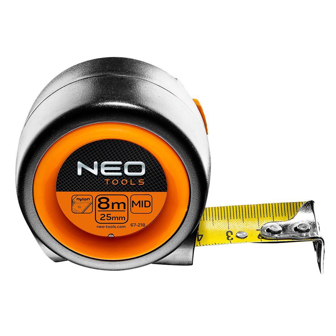 Ruleta metalica magnetica cu autoblocare 8m/25mm 67-218