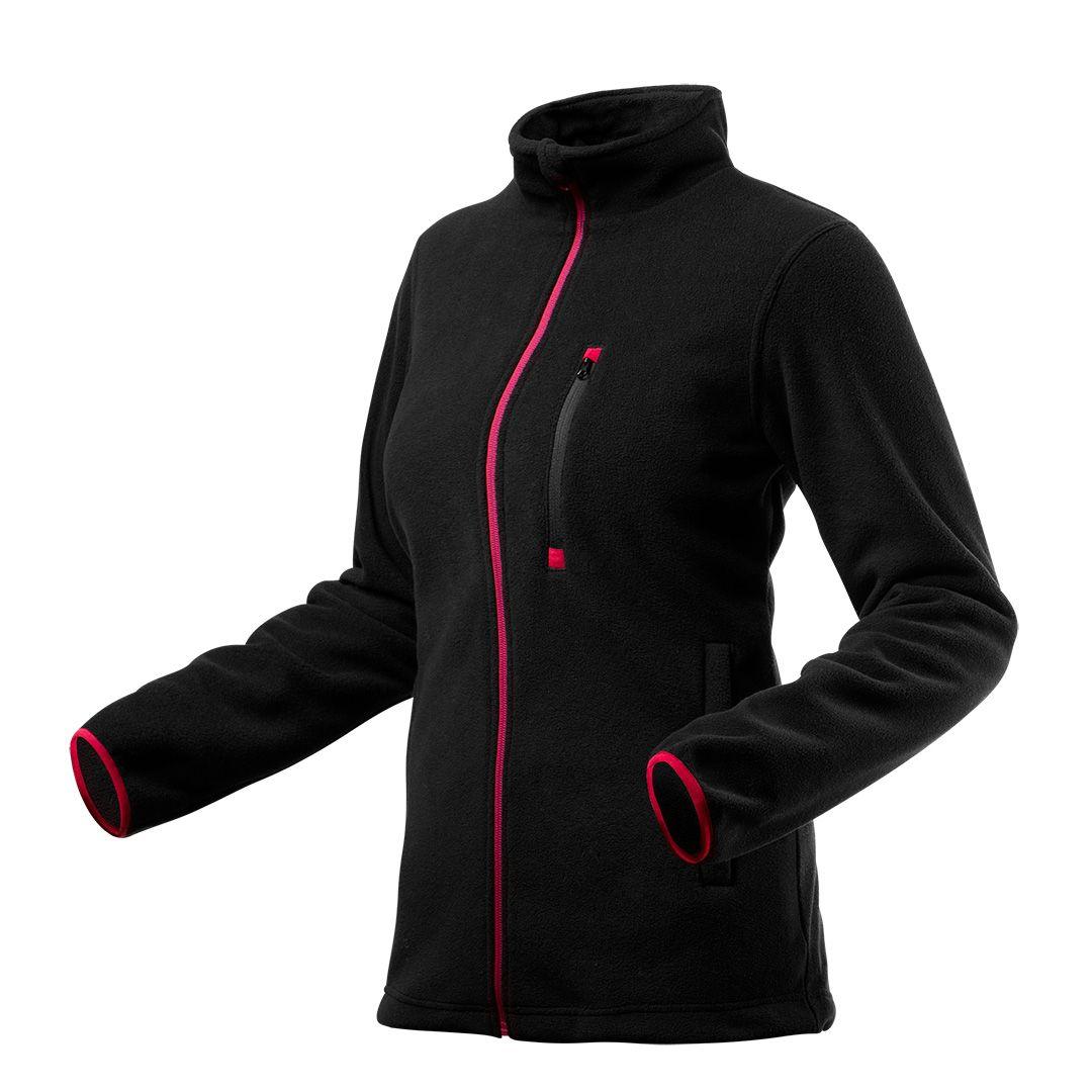 Jacheta fleece pentru femei, negru, marimea S 80-500-S