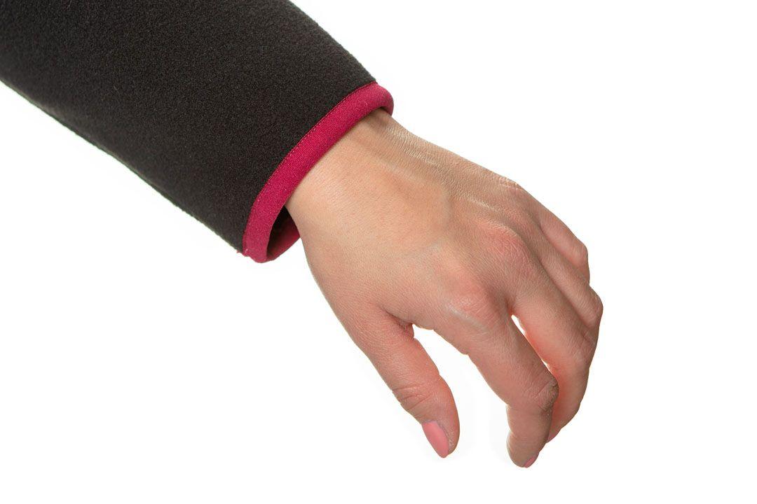 Geaca fleece pentru femei, negru, marimea L 80-500-L