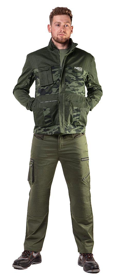 Pantaloni lucru CAMO olive, S 81-222-S